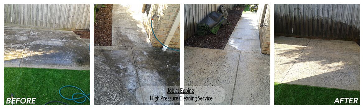 high-pressure cleaning in Melbourne