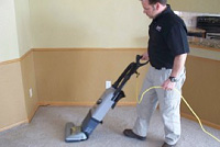 Carpet commercial vacuuming