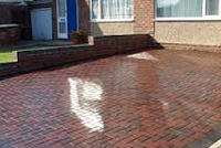 Polishing outdoor tiles