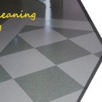 Vinyl Floor Cleaning & Polishing
