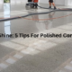 concrete polishing Melbourne